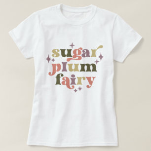Fairycore Text Art Socker Plum Fairy T Shirt