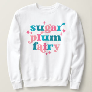 Fairycore Typography Art Sugar Plum Fairy T Shirt