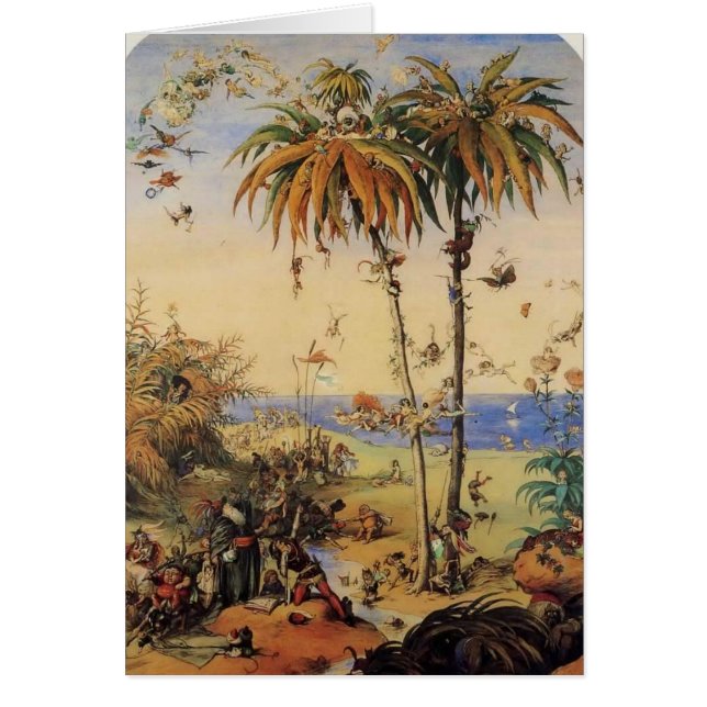 Fairyland Bild Hälsningskort (Framsidan)