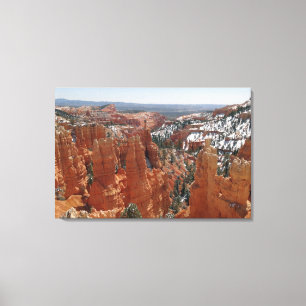Fairyland Canyon vid Bryce Canyon nationalpark Canvastryck