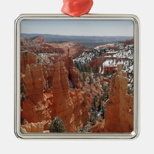 Fairyland Canyon vid Bryce Canyon nationalpark Julgransprydnad Metall (Framsidan)
