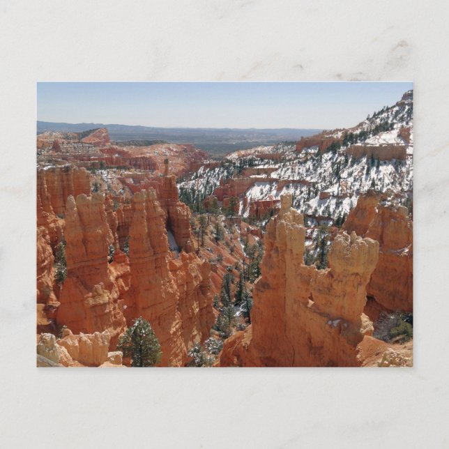 Fairyland Canyon vid Bryce Canyon nationalpark Vykort (Framsida)