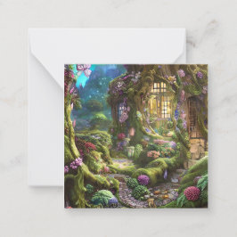 Fairyland Forest Graphic Anteckningskort