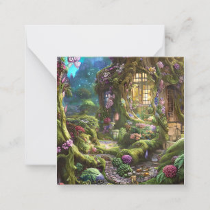 Fairyland Forest Graphic Anteckningskort