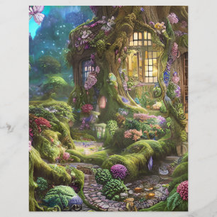 Fairyland Forest Graphic Brevhuvud