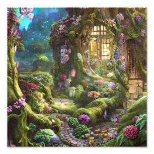 Fairyland Forest Graphic Fototryck