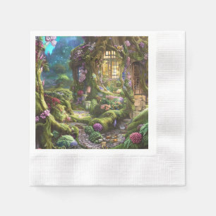 Fairyland Forest Graphic Pappersservett
