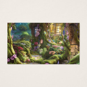 Fairyland Forest Graphic Visitkort