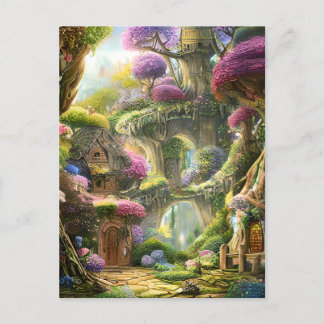 Fairyland Forest Graphic Vykort