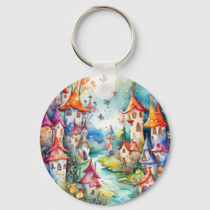 Fairyland magi castle nyckelring