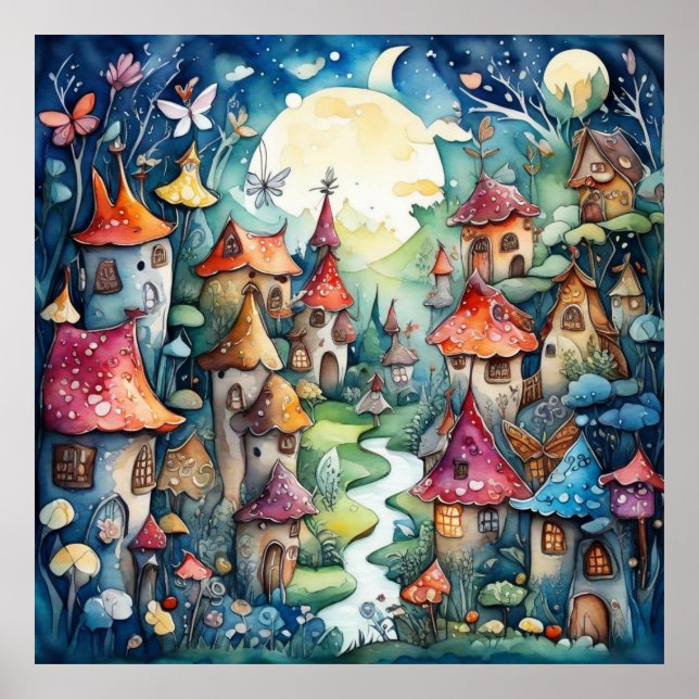 Fairyland magi castle poster (Framsidan)