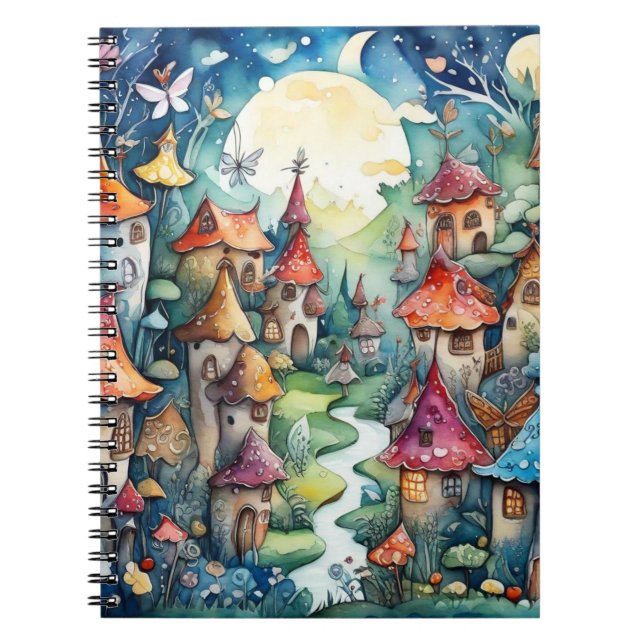 Fairyland underbar sage decor anteckningsbok (Framsidan)