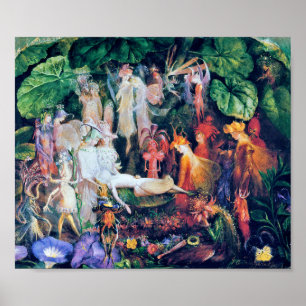 Fairy's Funeral, John Anster Fitzgerald Poster
