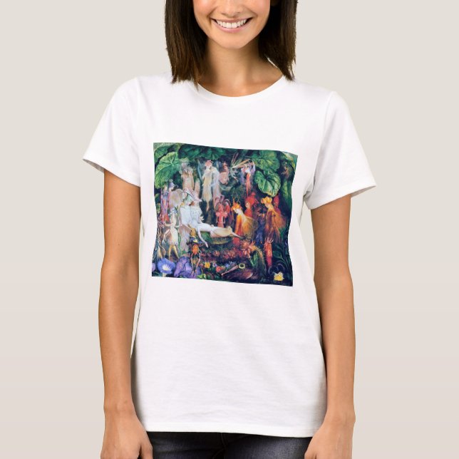 Fairy's Funeral, John Anster Fitzgerald T Shirt (Framsida)