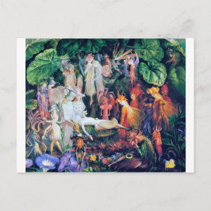 Fairy's Funeral, John Anster Fitzgerald Vykort