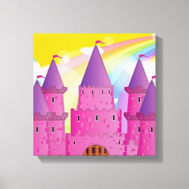 Fairytail Castle Canvastryck (Framsida)