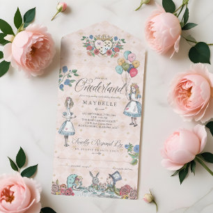 Fairytale Alice i Onederland Birthday Tea Party