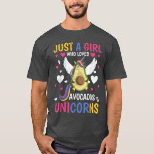 Fairytale Animal Lover Girls Women Cute Avocado Un T Shirt