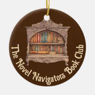 Fairytale Bookshelf Julgransprydnad Keramik