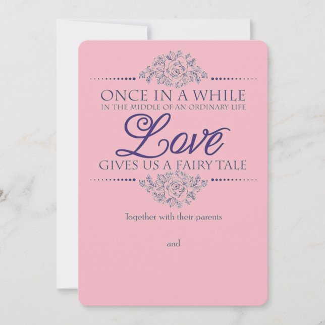 Fairytale Bröllop (Framsida)