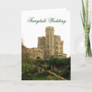 Fairytale Bröllop Kort
