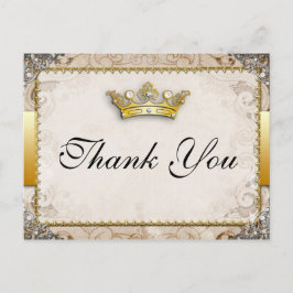 Fairytale Bröllop Tack vykort