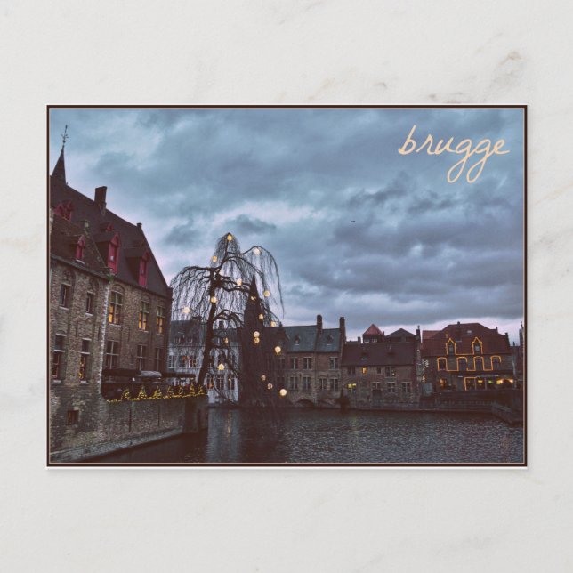 Fairytale Brugge Postcard Vykort (Framsida)