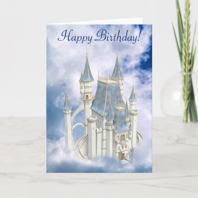Fairytale Castle Card Kort (Framsida)