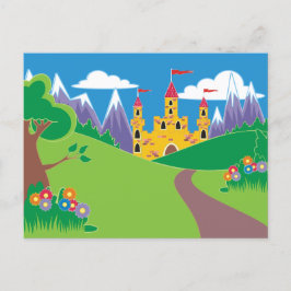 Fairytale Castle Kids Vykort