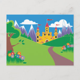 Fairytale Castle Kids Vykort