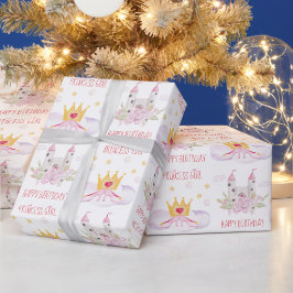 Fairytale Castle Princess Krona och Shoes Kids Presentpapper