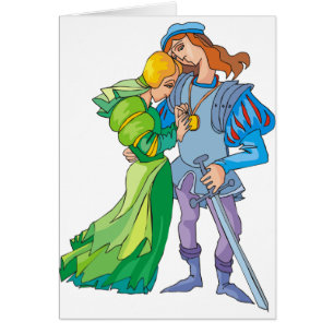 Fairytale Couple Hälsningskort