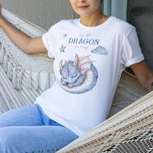 Fairytale Dreamy Dragon Baby Shower T Shirt