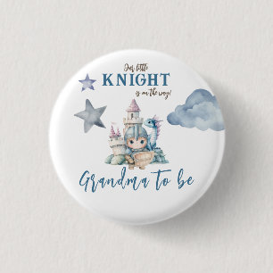 Fairytale Dreamy Dragon Blue Knight Baby Shower Knapp