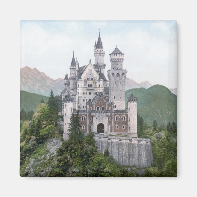 Fairytale German Castle Magnet (Framsidan)