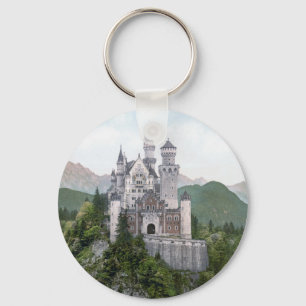 Fairytale German Castle Nyckelring