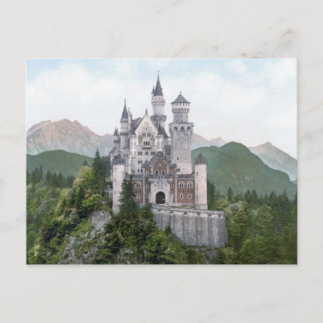 Fairytale German Castle Vykort (Framsida)