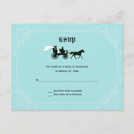 Fairytale Horse and Carriage OSA Responcards Kort