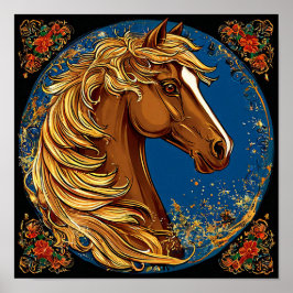 Fairytale Horse Poster