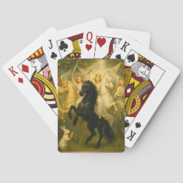 Fairytale Horses and Angel Classic Playing Cards Casinokort