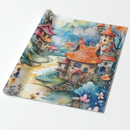 Fairytale in fair-Wrapping Papper Presentpapper