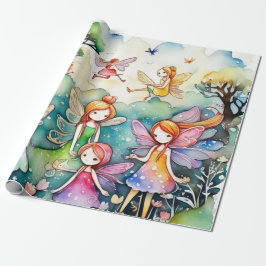 Fairytale in fair-Wrapping Papper Presentpapper