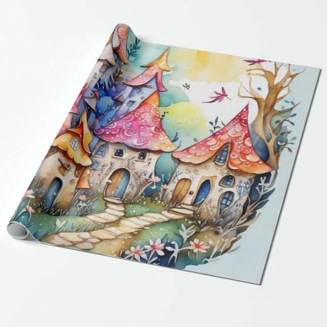 Fairytale in fair-Wrapping Papper Presentpapper (Utrullad)