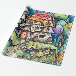 Fairytale in fair-Wrapping Papper Presentpapper