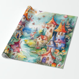 Fairytale in fair-Wrapping Papper Presentpapper