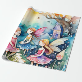 Fairytale in fair-Wrapping Papper Presentpapper