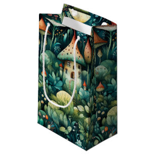 Fairytale in Fairyland Mushroom House Grönt Orange