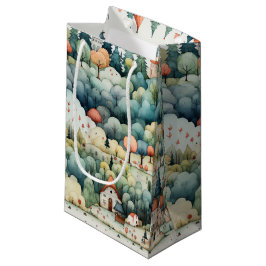 Fairytale in Fairyland Village Grönt and Orange