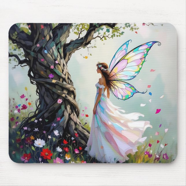 Fairytale Inspired Fairy and Whimsical Tree Musmatta (Framsidan)