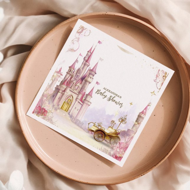 Fairytale Magic and Enchanted Story  Baby Shower Pappersservett (Skapare uppladdad)